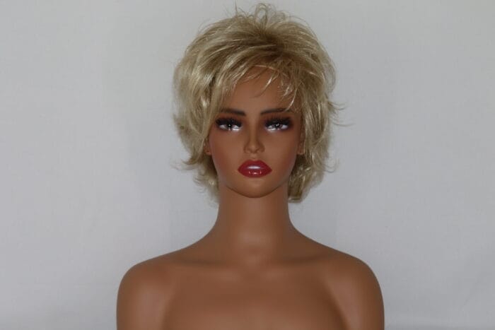 Lacey - Blonde Medium Length Blended Material Wig