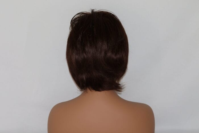 Padma - Red Medium Length Synthetic Wig - Image 2