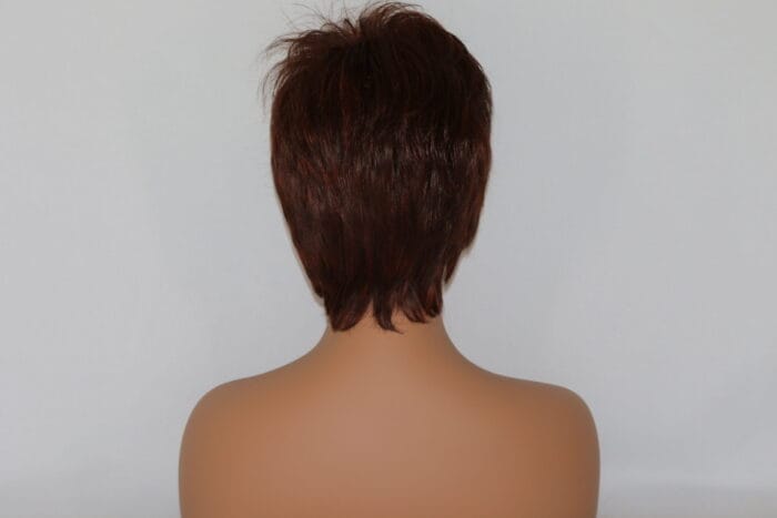 Phyllis - Red Short Length Synthetic Wig - Image 2