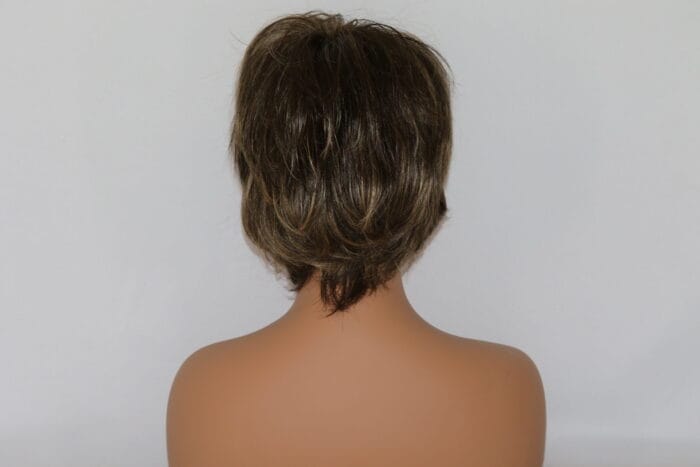 Raven - Brown Short Length Synthetic Wig - Image 2