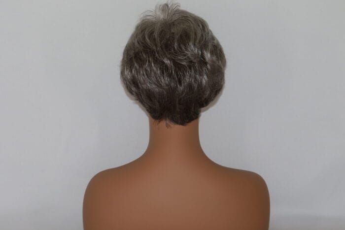 Rory - Gray Short Length Blended Material Wig - Image 2