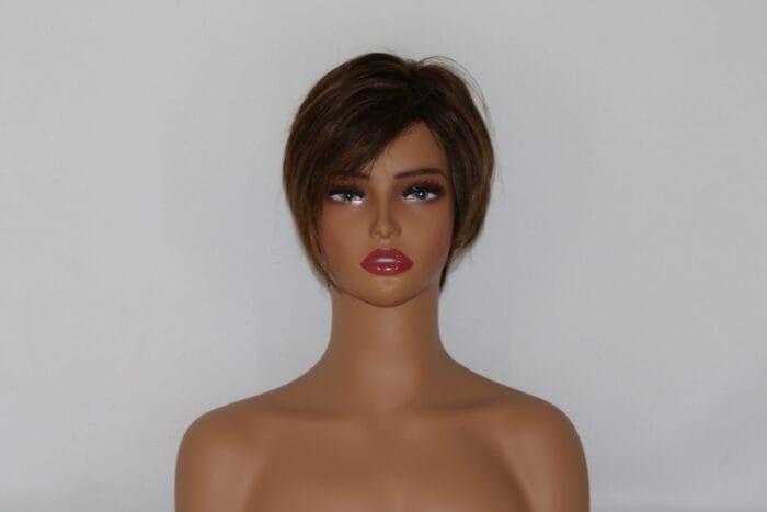 Tice - Brown Short Length Synthetic Wig