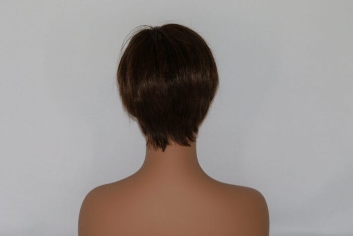 Tice - Brown Short Length Synthetic Wig - Image 2