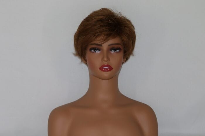 Vera - Red Short Length Blended Material Wig