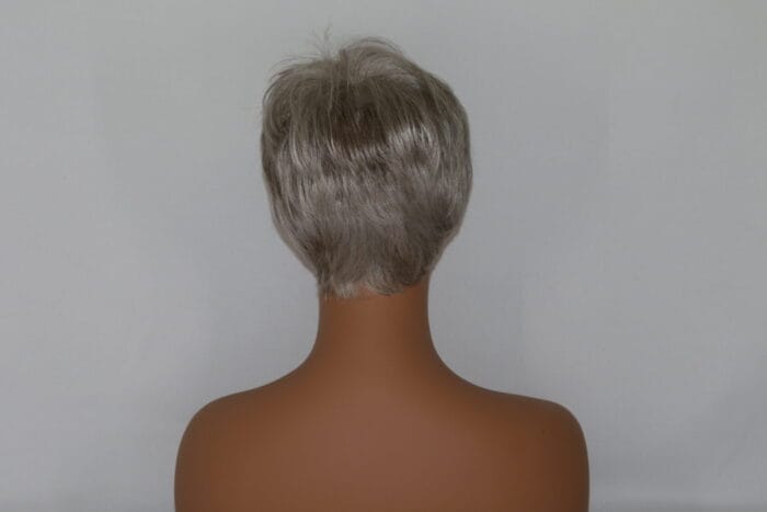 Veronica - Gray Short Length Synthetic Wig - Image 2
