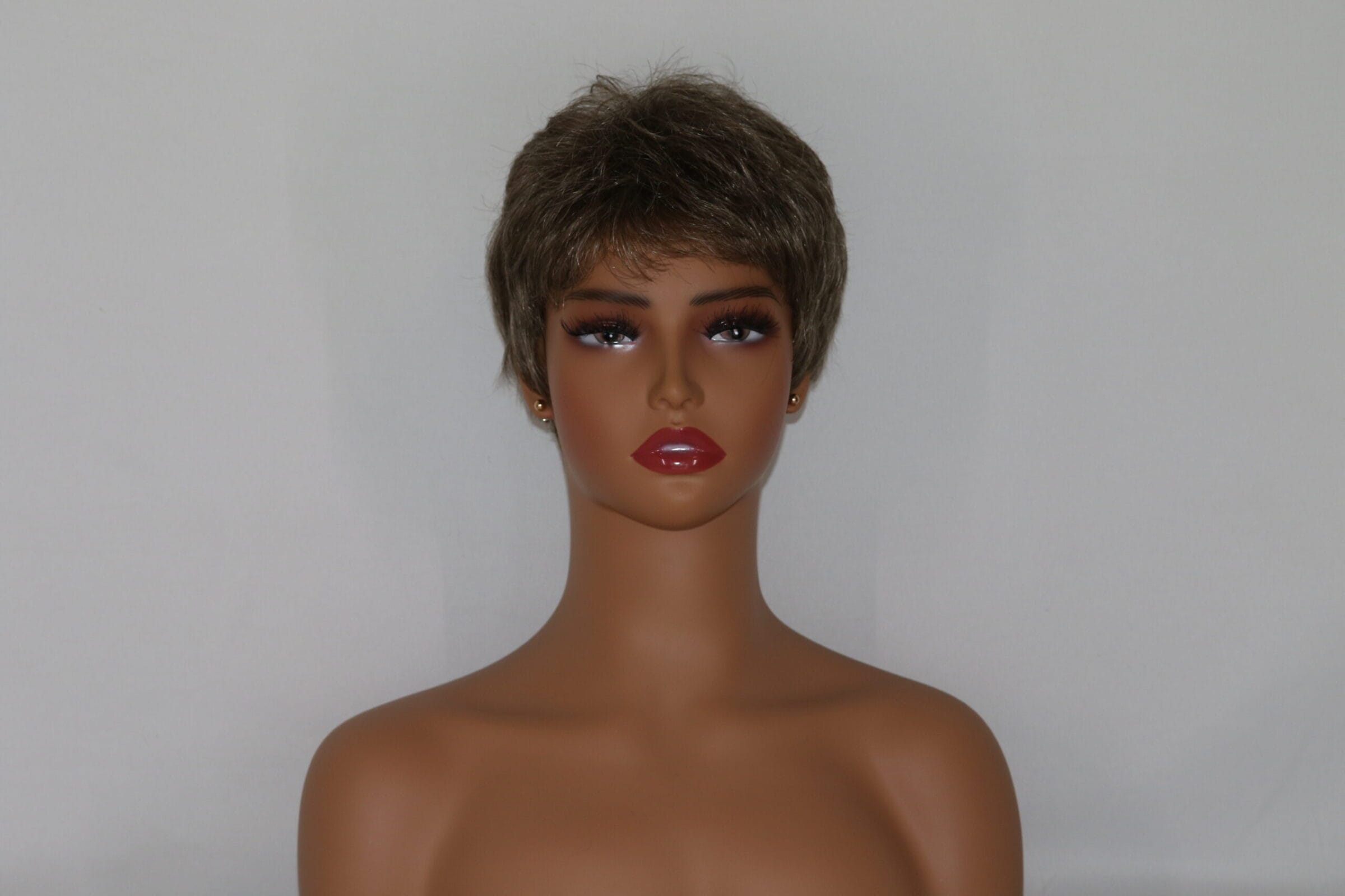 Vicky - Gray Short Length Synthetic Wig