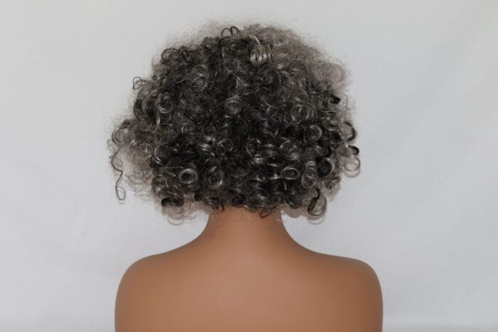 Scarlette - Gray Short Length Synthetic Wig - Image 2