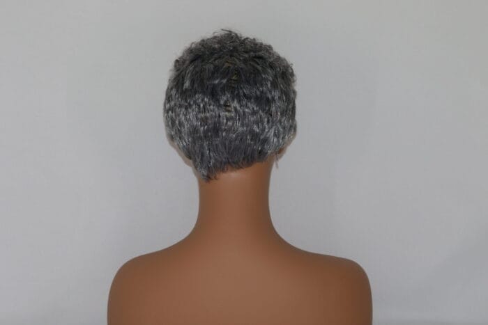 Skylar - Gray Short Length Synthetic Wig - Image 2