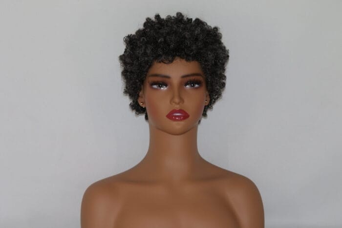 Stella - Gray Short Length Synthetic Wig