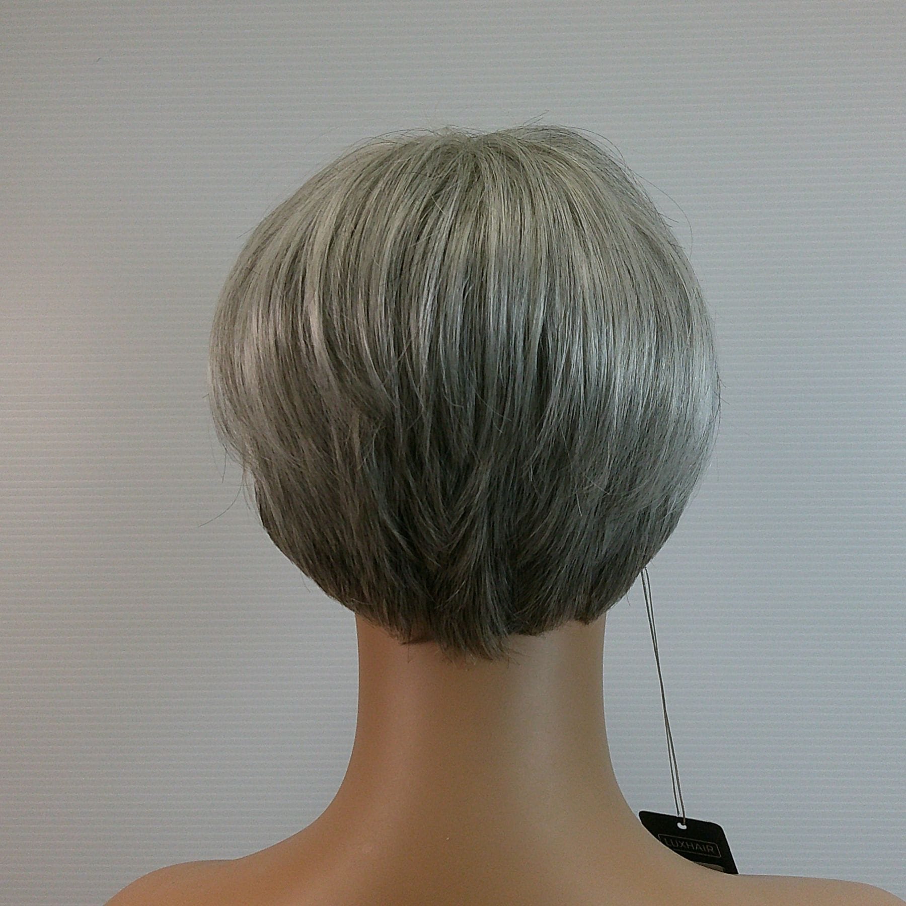 Lily - Gray Short Length Synthetic HF Wig - Image 2