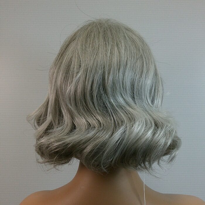 Sassy - Gray Short Length Synthetic HF Wig - Image 2