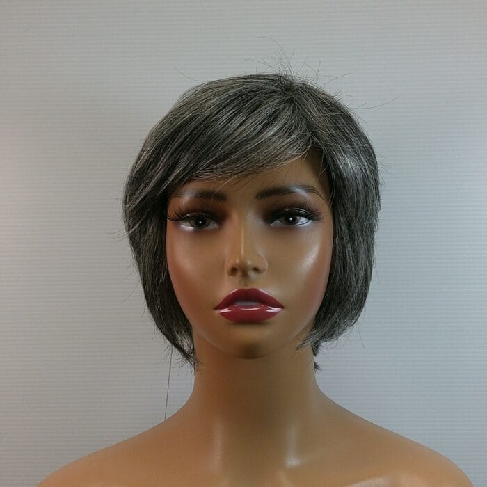 Wendy - Gray Short Length Synthetic HF Wig