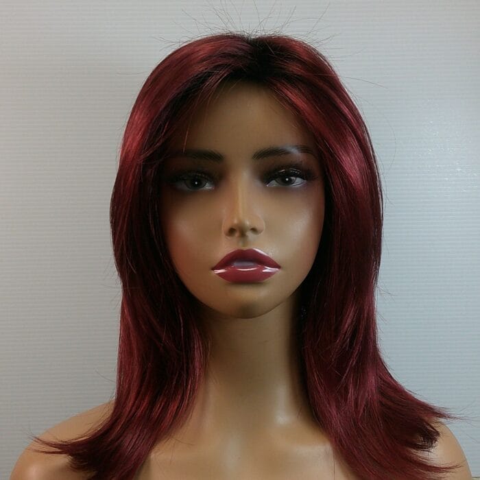 Beckett - Red Medium Length Synthetic Wig
