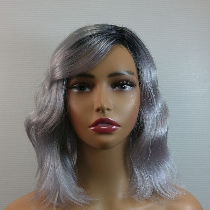 Bella - Blue Medium Length Synthetic Wig