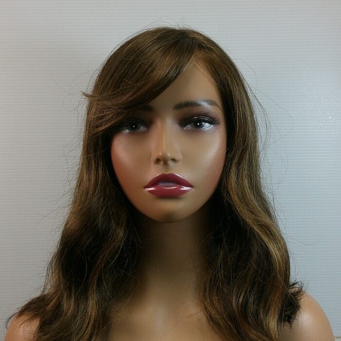 Brooklyn - Brown Medium Length Synthetic Wig