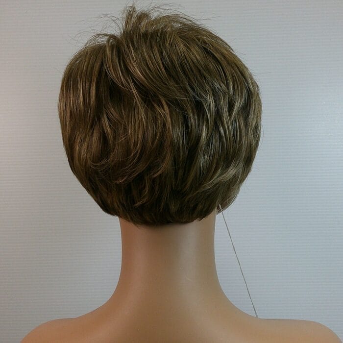 Claire - Brown Short Length Synthetic HF Wig - Image 2