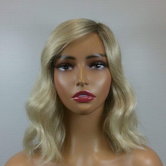 Brenna - Blonde Medium Length Synthetic Wig