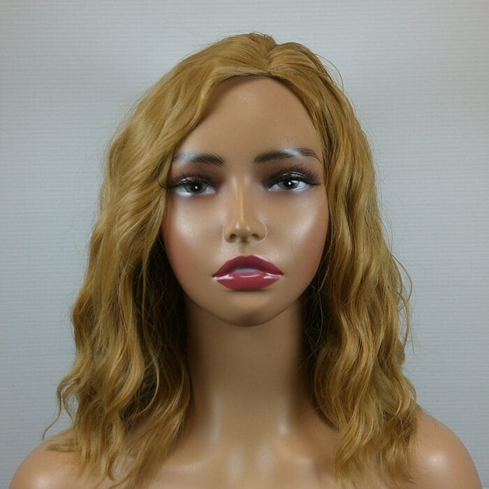 Alyssa - Yellow Medium Length Synthetic Wig