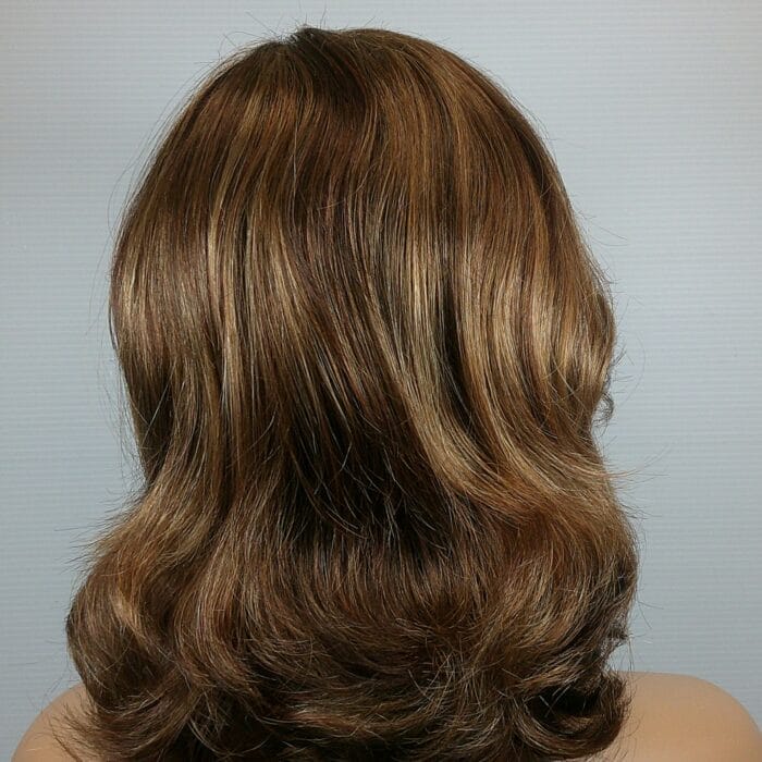 Destiny- Red Medium Length Synthetic Wig - Image 2