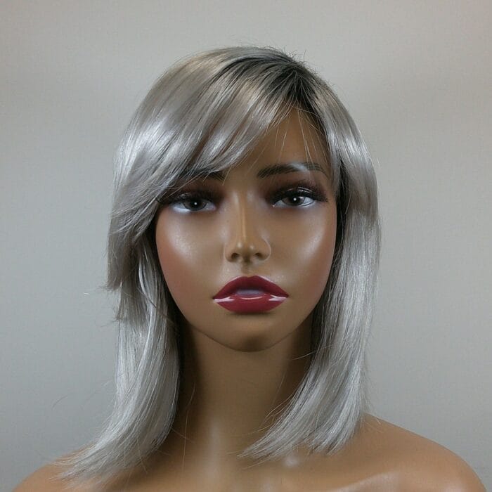 Daphne - Silver Medium Length Synthetic Wig