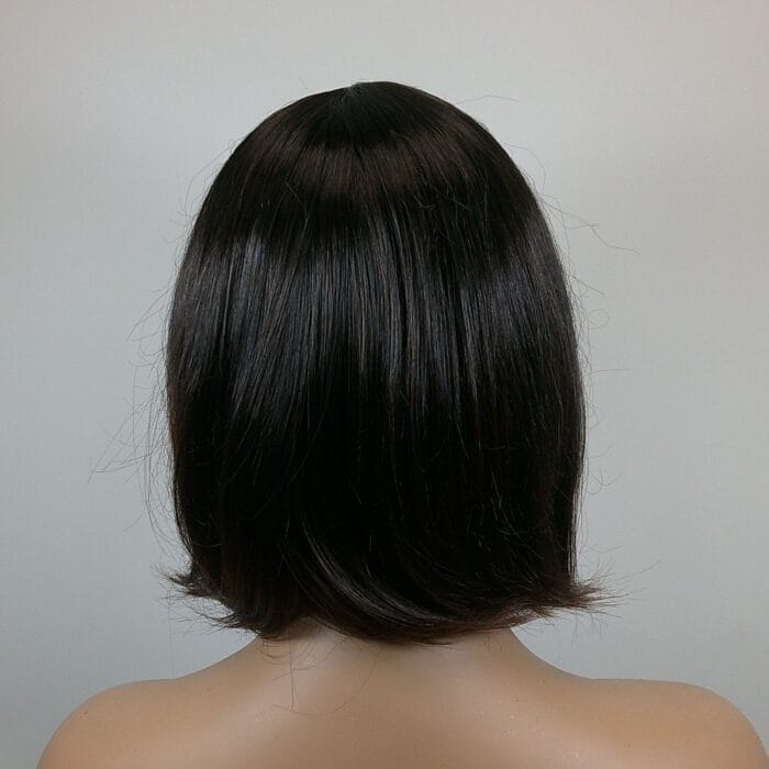 Tara - Cherry Red Medium Length Synthetic Wig - Image 2