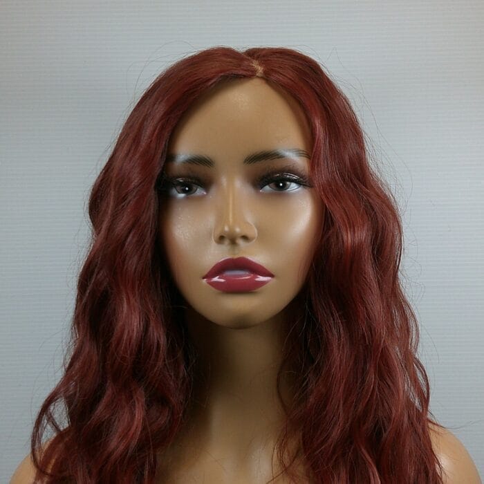 Taylor - Red Medium Length Synthetic Wig
