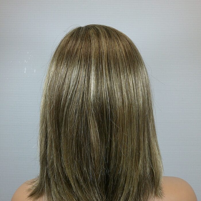 Vivica - Brown Medium Length Synthetic Wig - Image 2