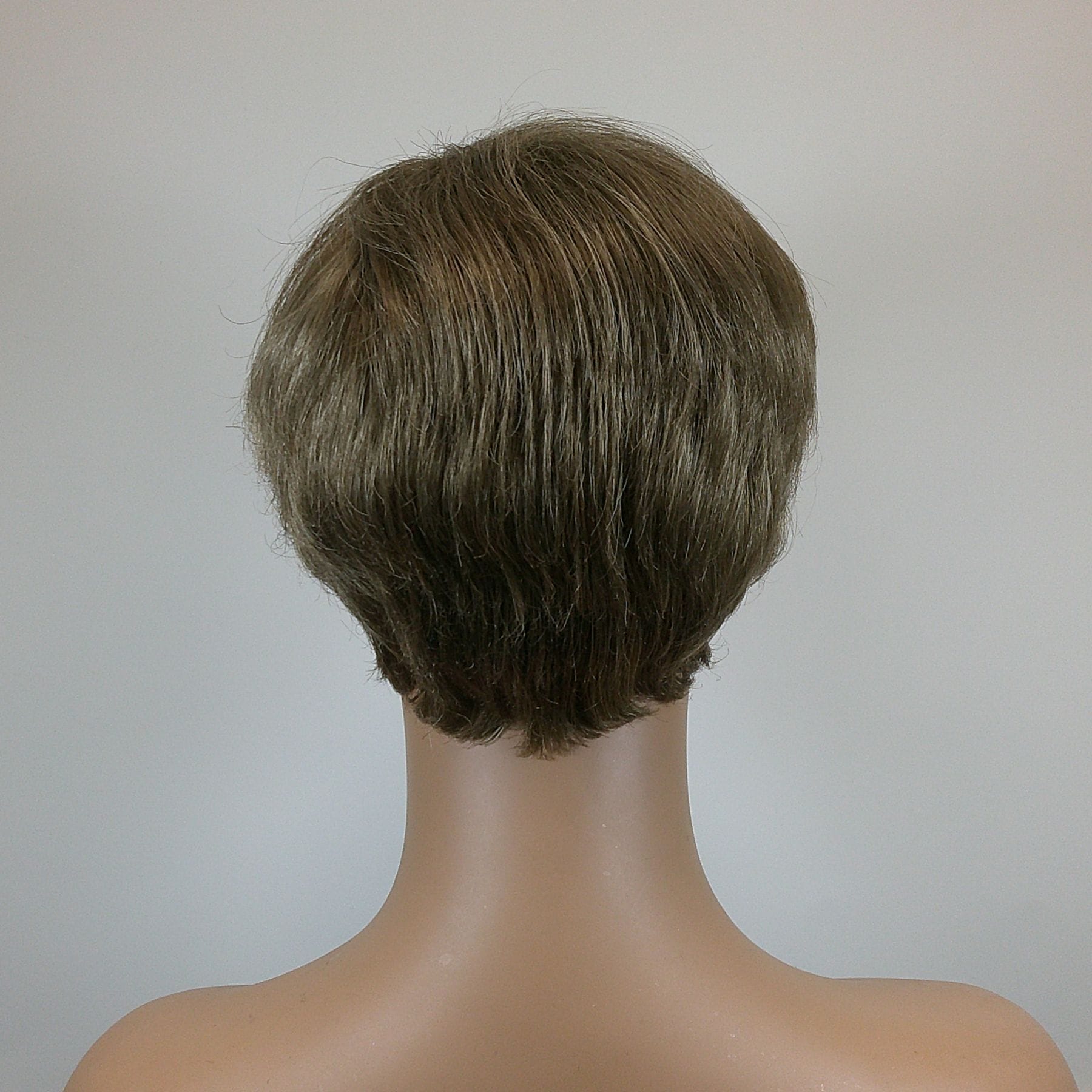 Anna - Brown Short Length Synthetic Wig - Image 2