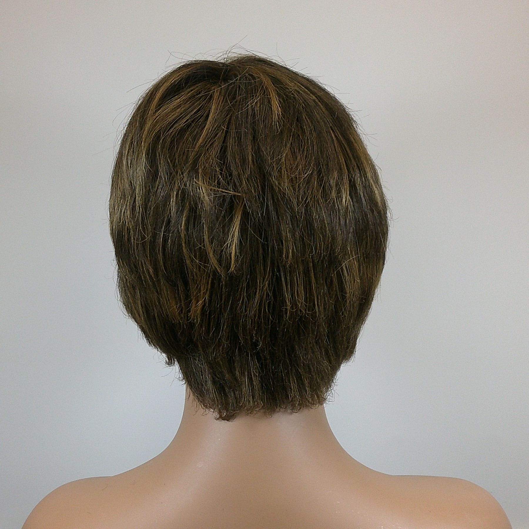 Atlas - Brown Short Length Synthetic Wig - Image 2