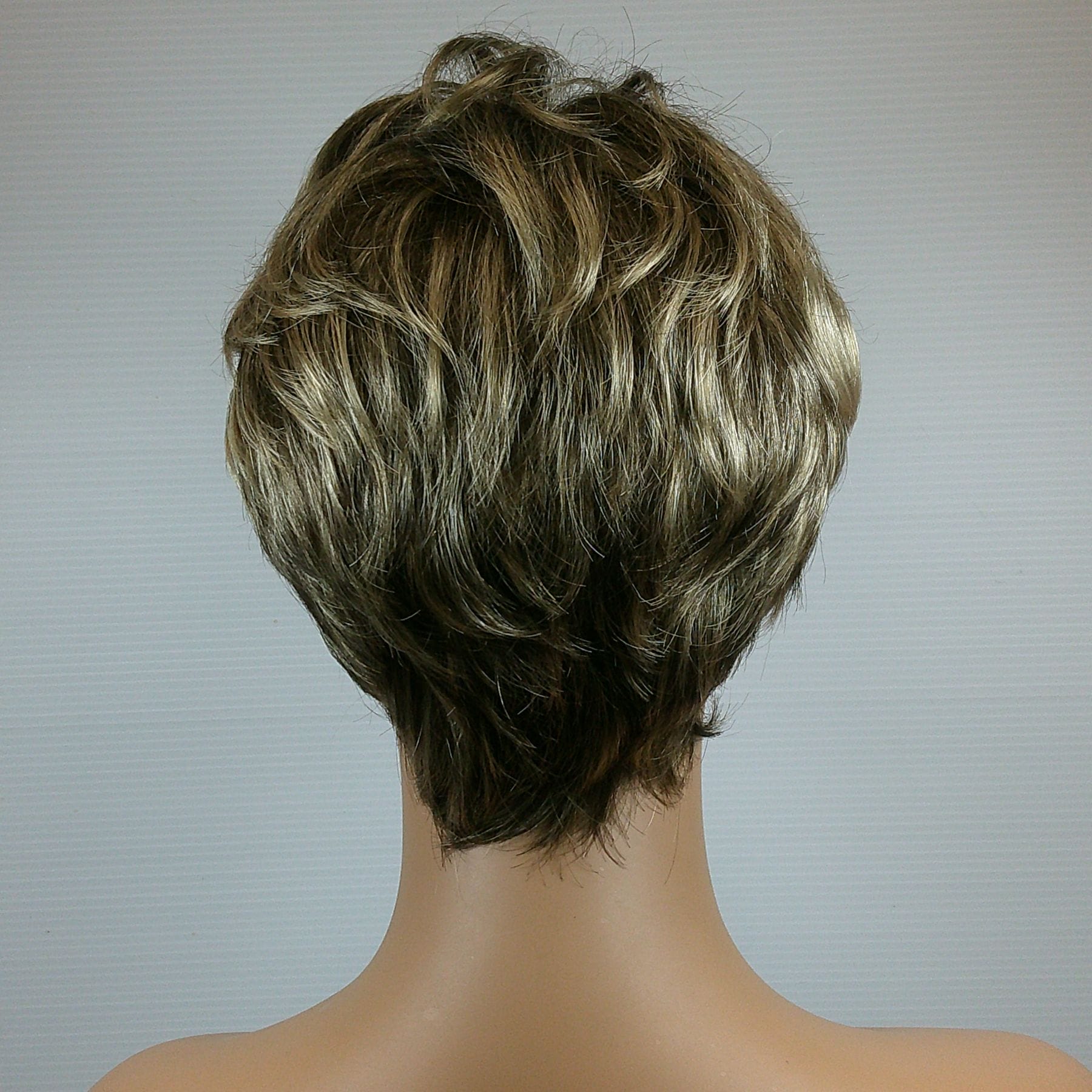 Pandora - Brown Short Length Synthetic Wig - Image 2