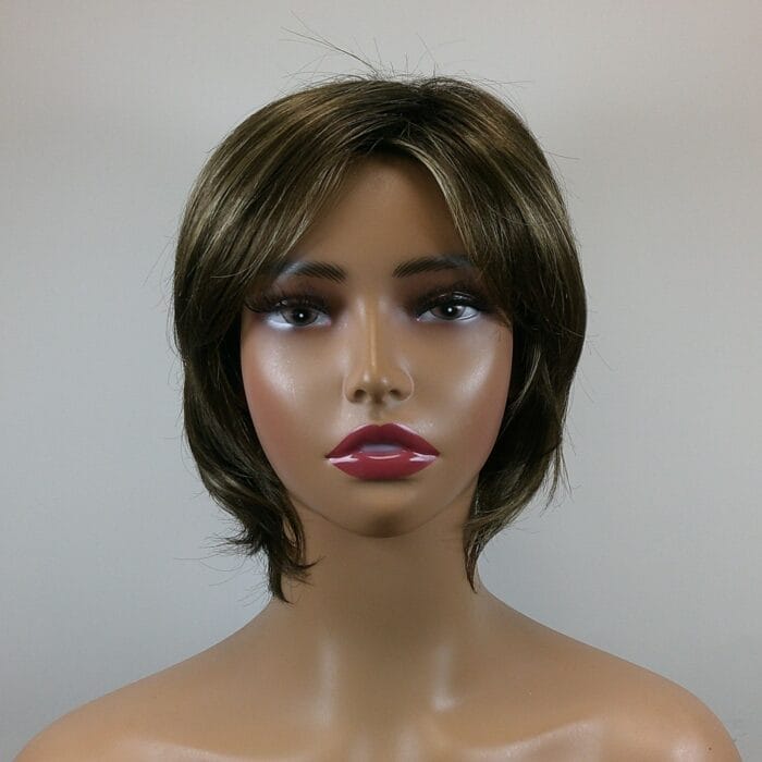 Poppy - Brown Short Length Synthetic Wig