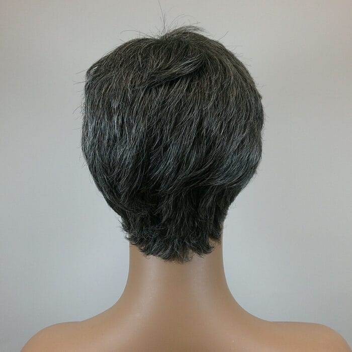 Winter - Gray Short Length Synthetic Wig - Image 2