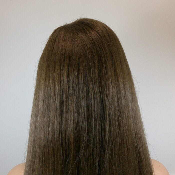 Delaney - Brown Long Length Human Hair Wig - Image 2
