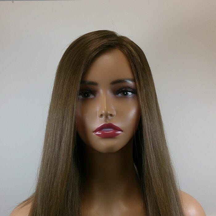 Delaney - Brown Long Length Human Hair Wig
