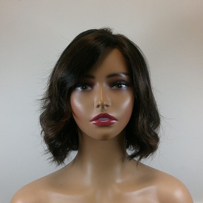 Ally - Brown Medium Length Synthetic Wig
