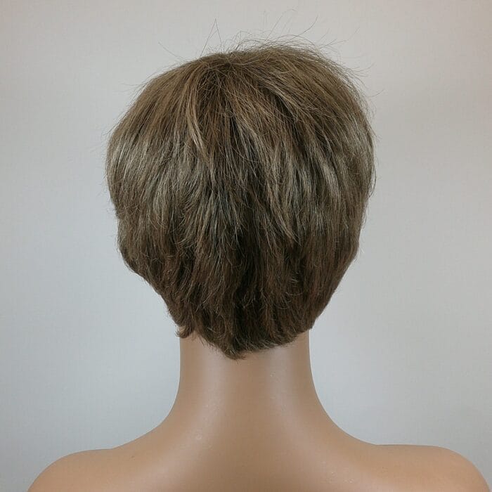 Allison- Brown Short Length Synthetic Wig - Image 2