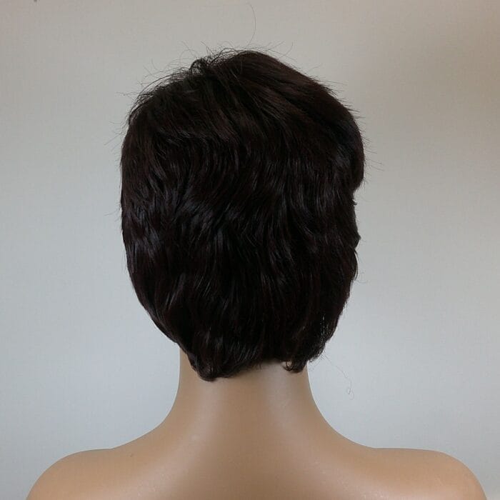 Ivana - Purple Short Length Synthetic Wig - Image 2