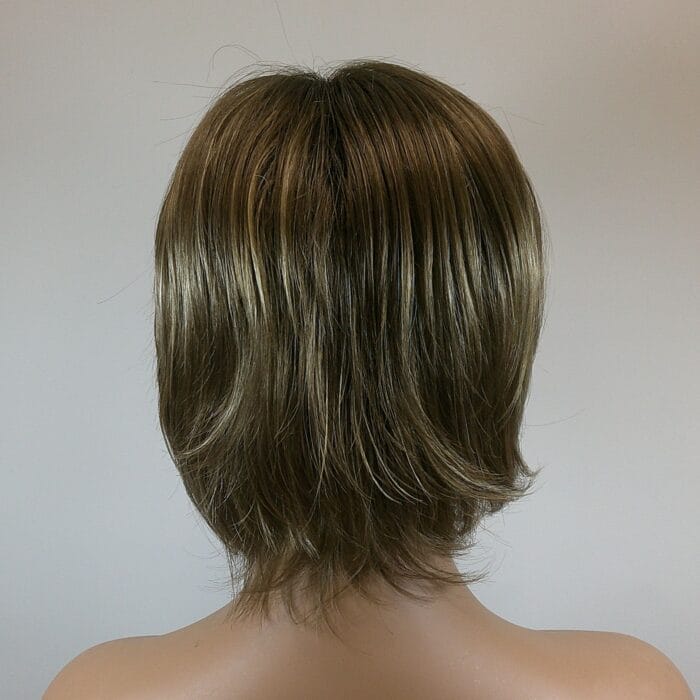 Ivory - Brown Short Length Synthetic Wig - Image 2