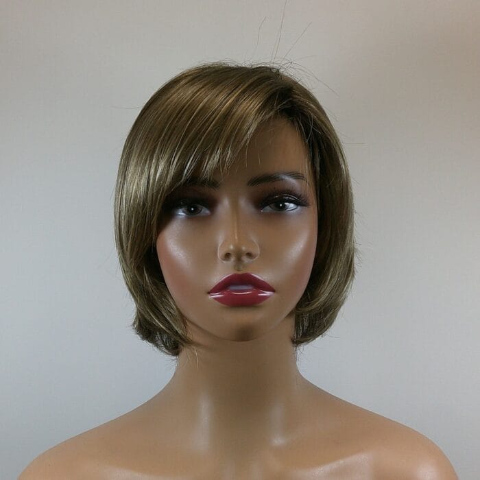 Ivory - Brown Short Length Synthetic Wig