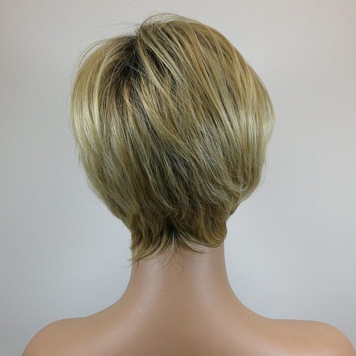 Kathleen - Blonde Short Length Synthetic Wig - Image 2
