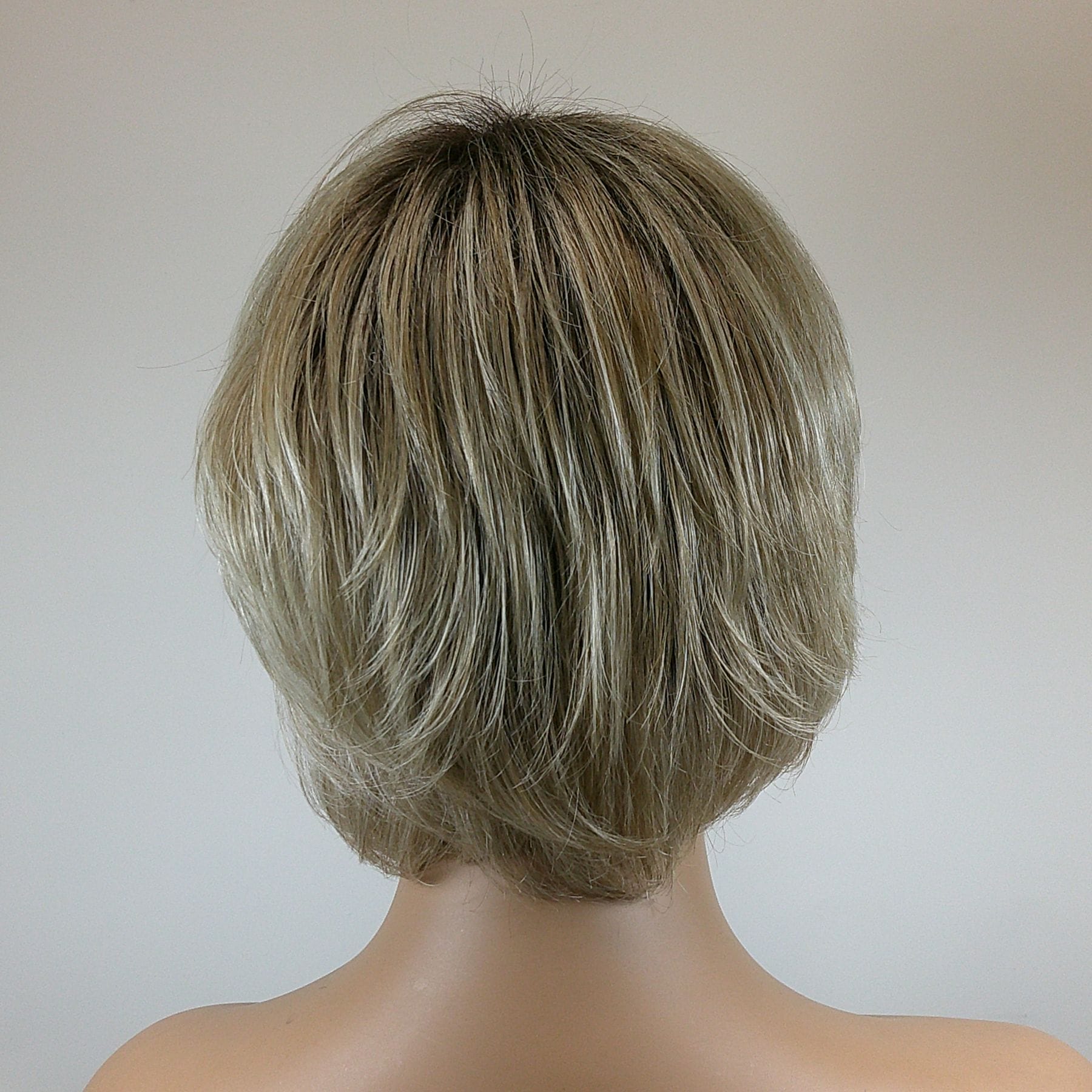 Katya - Blonde Short Length Synthetic Wig - Image 2