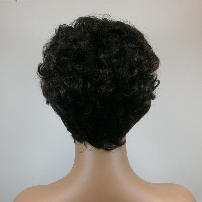 Oaklynn - Brown Short Length Synthetic Wig - Image 2