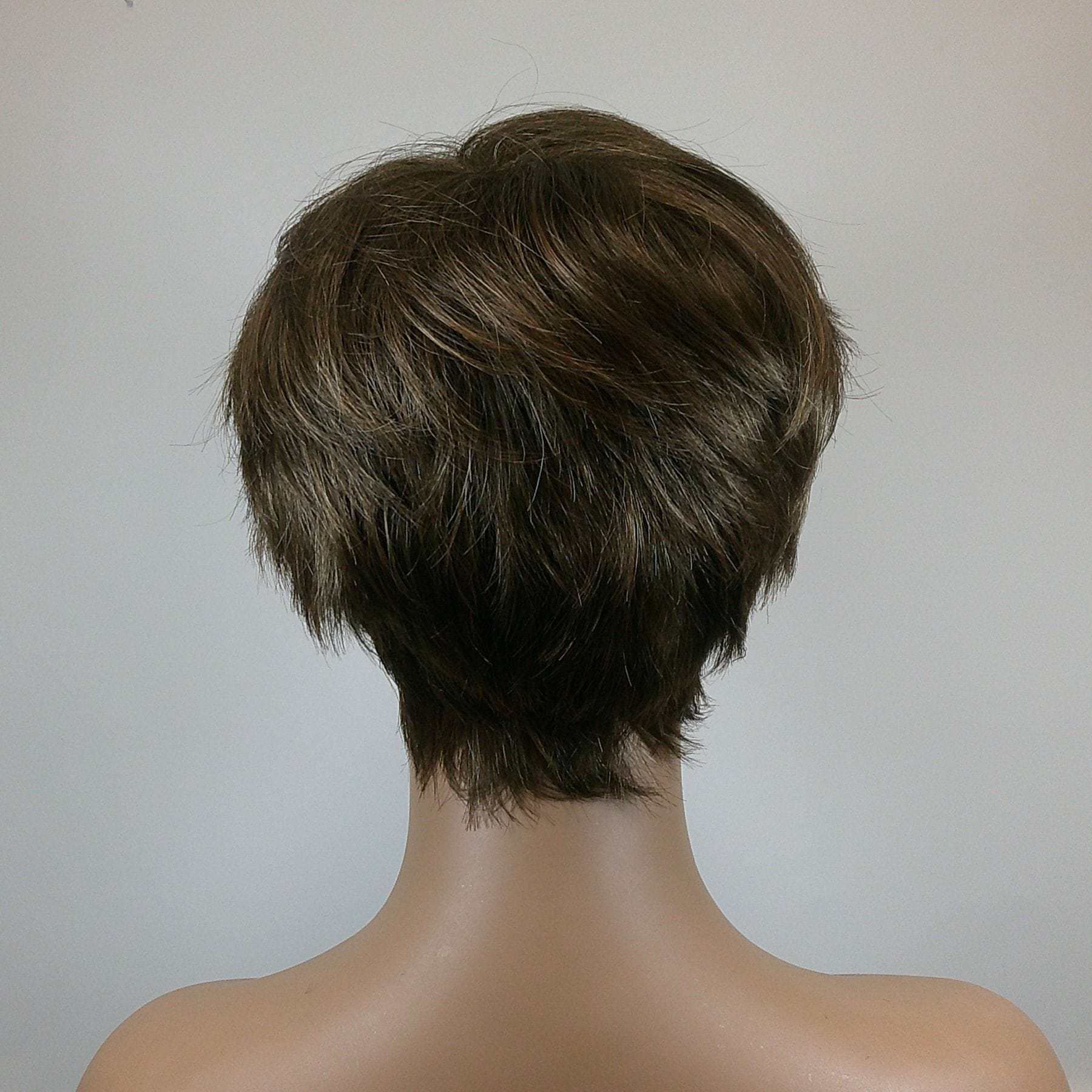 Ophelia - Brown Short Length Synthetic Wig - Image 2