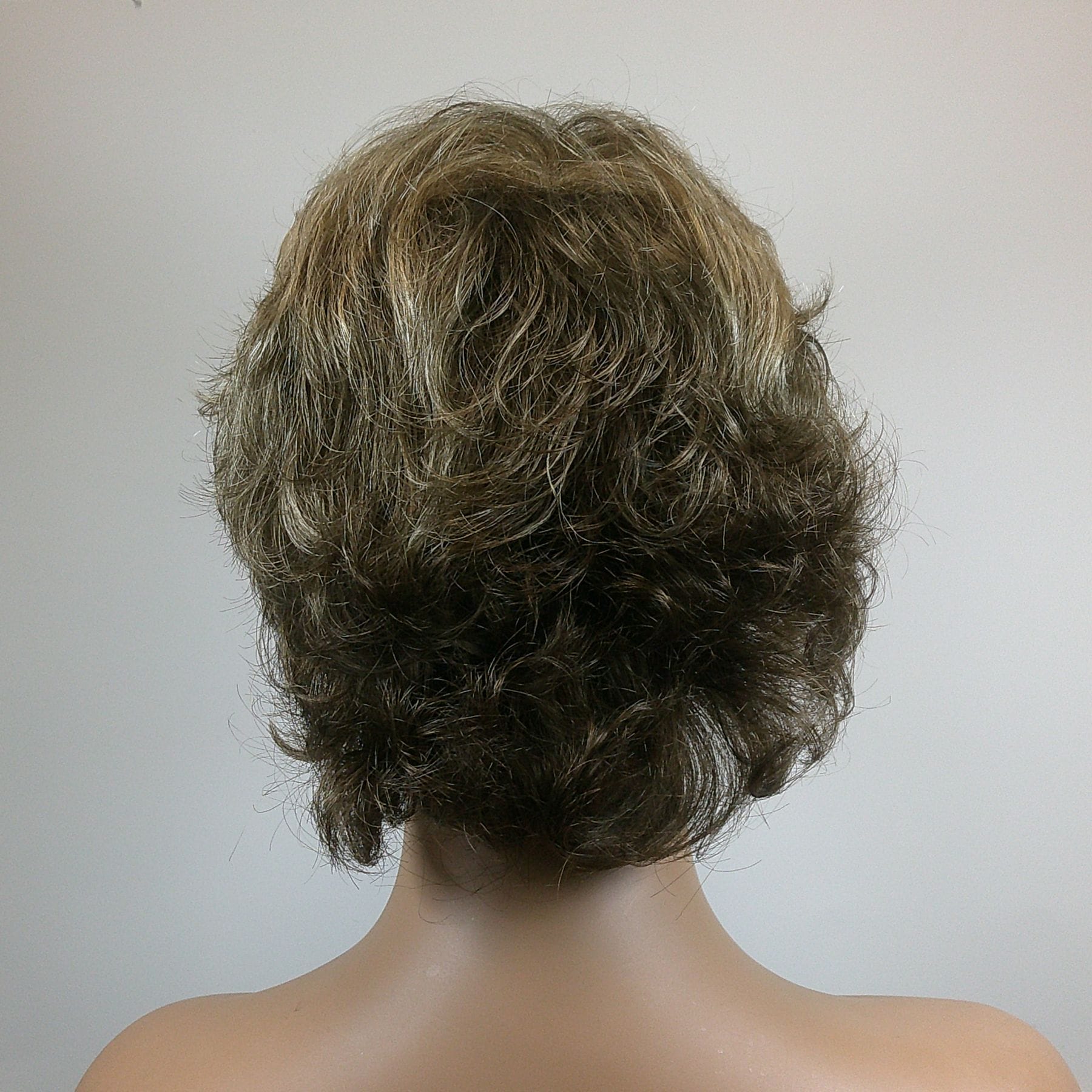 Peace - Brown Short Length Synthetic Wig - Image 2