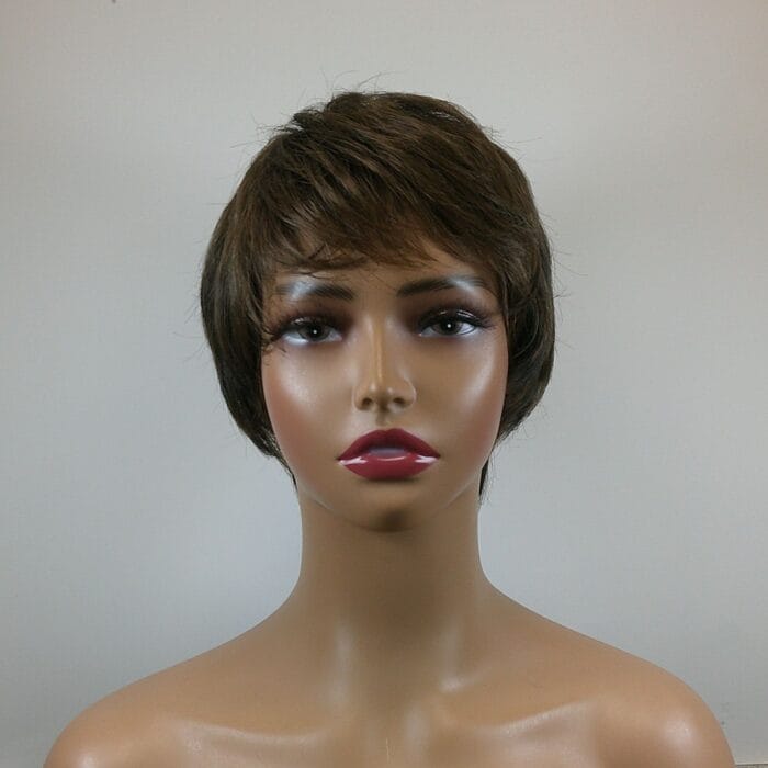 Whitney - Brown Short Length Synthetic Wig