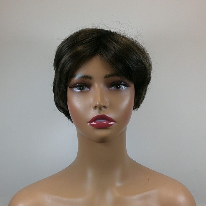 Ziva - Brown Short Length Synthetic Wig