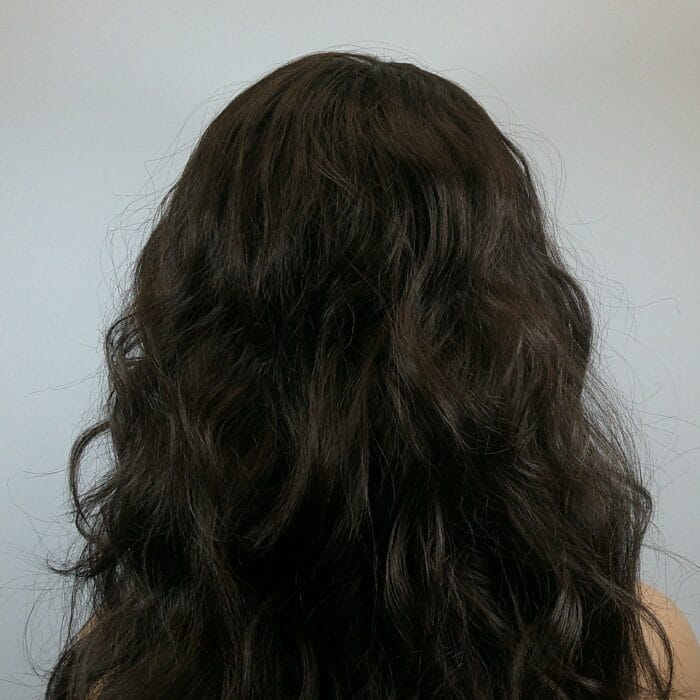 Elena - Brown Long Length Synthetic Wig - Image 2