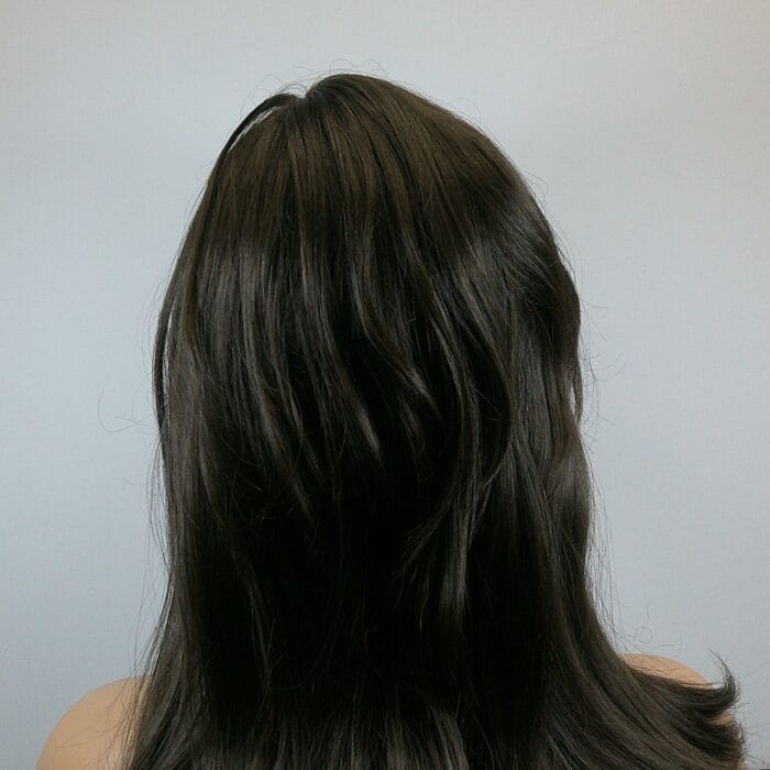 Evelyn - Brown Long Length Synthetic Wig - Image 2