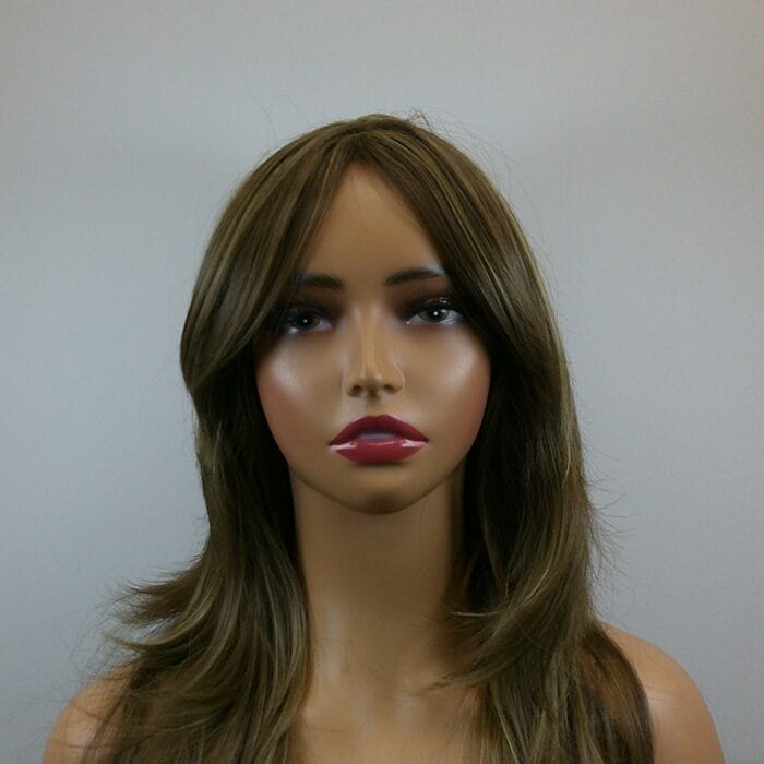 Evie - Brown Long Length Synthetic Wig
