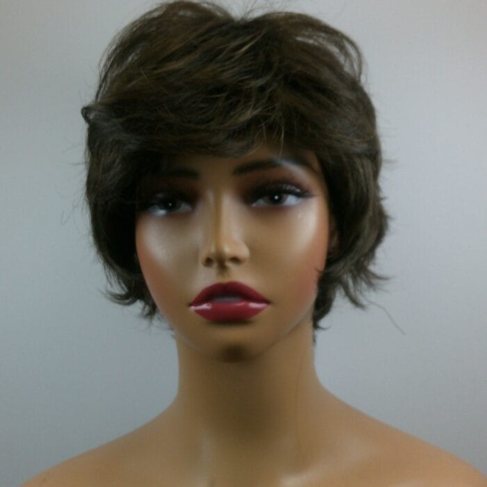 Martha - Brown Short Length Synthetic WIg